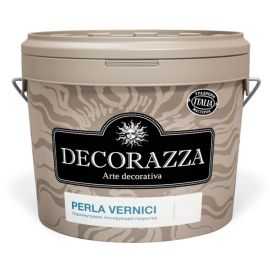 Декоративное лессирующее покрытие Decorazza Perla Vernici перламутровое, база Argento, 1 л