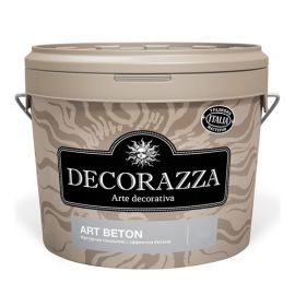 Декоративное  фактурное акриловое покрытие Decorazza Art beton, бетон, цвет AB 001, 4 кг
