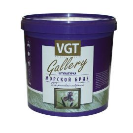 Декоративная штукатурка VGT Gallery Морской Бриз фактурная, МВ-101, 6 кг
