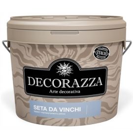 Декоративное перламутровое покрытие Decorazza Seta Da Vinci Argento SD-001, шелк, 1 кг