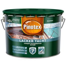 Лак Pinotex Lacker Yacht яхтный полуматовый, 9 л