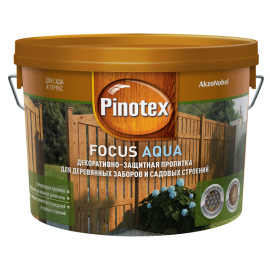 Pinotex Focus Aqua Рябина, антисептик для дерева, 5 л