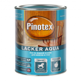 Лак для мебели и стен Pinotex Lacker Aqua 70, 1 л