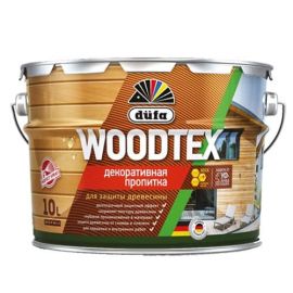 Dufa WoodTex бесцветный, антисептик для дерева с воском, 10 л