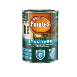 Антисептик для дерева Pinotex Standard бесцветный, 0.9 л