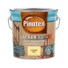 Лак для мебели и стен Pinotex Lacker Aqua 70, 2.7 л