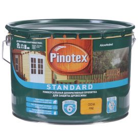 Pinotex Standard Сосна, антисептик для дерева, 9 л