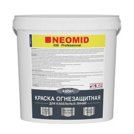 Краска огнезащитная для кабельных линий Neomid, 6 кг