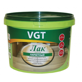 VGT Лак по дереву акриловый паркетный для пола, мебели внутри помещения ,0,9 кг матовый