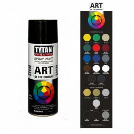 Краска аэрозольньная Tytan Professional Art Of The Color, RAL1018, желтая, 400 мл