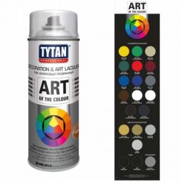 Лак аэрозольный Tytan Professional Art Of The Color бесцветный, матовый, 400 мл