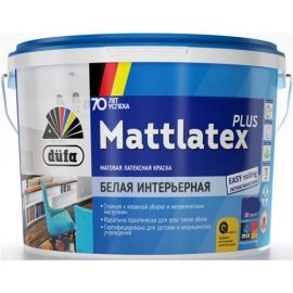 Dufa Retail Mattlatex Plus База 3, краска для стен и потолков латексная, 2.5 л