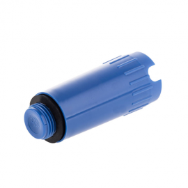 Заглушка для опрессовки пластиковая Tece 1/2" AG, синяя