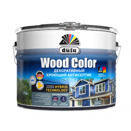 Декоративный кроющий антисептик Dufa Wood Color шоколад 2,5 л 