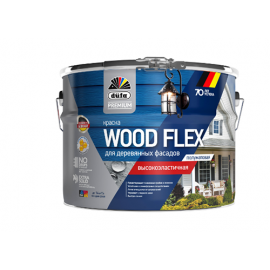 Краска фасадная Dufa Premium WoodFlex база 3 полуматовая 8,1 л
