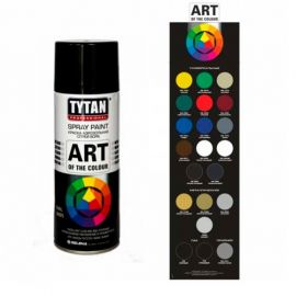 Краска аэрозольньная Tytan Professional Art Of The Color, RAL 8017, коричневая, 400 мл