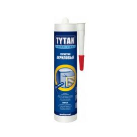 Tytan EURO-LINE герметик акриловый прозрачный, 290 мл