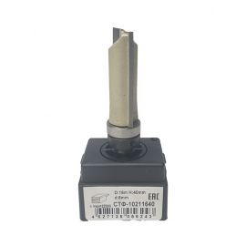 Фреза по дереву кромочная прямая Z2, 8х16Dх40H мм, CTФ-1021 Фреза по дереву кромочная прямая Z2, 8х16Dх40H мм, CTФ-1021