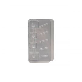 Шпатель декоративный Boldrini с двойной лопатой, 160 мм, 36608