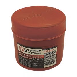 Strong Коронка SDS-Max по бетону буровая в сборе для перфоратора, D 80 мм