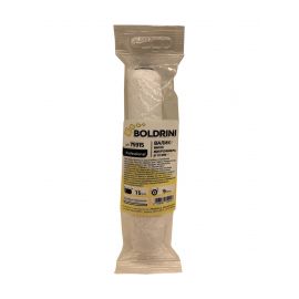 Мини валик микрофибра Premium, длина ворса 9 мм, цвет белый, Boldrini, 150х10 мм, 75915