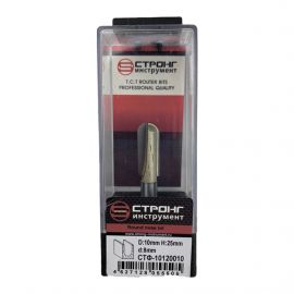 Фреза по дереву пазовая галтельная, 8х10Dх25H мм, CTФ-1012 Фреза по дереву пазовая галтельная, 8х10Dх25H мм, CTФ-1012