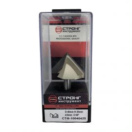 Фреза по дереву пазовая галтельная 90°, 8х40Dх25H мм, CTФ-1004