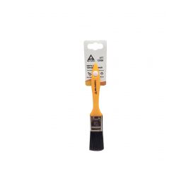 Кисть Deltaroll с желтой ручкой, черная щетина, 30x12 мм, 12930