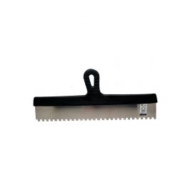 Шпатель для клея 450 мм DeltaRoll, зуб 8х8 из нержавеющей стали, S88450