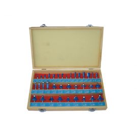 Набор твердосплавных фрез по дереву, 35B аллюминий, СТФ-8332B