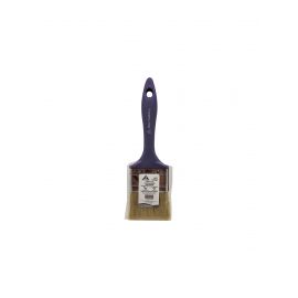 Кисть со смешанной светлой щетиной, фиолетовая ручка, Deltaroll, 60х15 мм, 12560