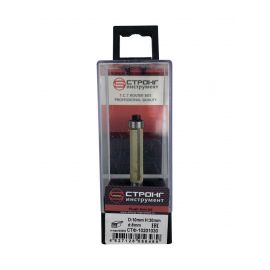 Фреза по дереву кромочная прямая Z2, 8х10Dх30H мм, CTФ-1020