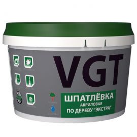 Шпатлевка по дереву VGT Экстра акриловая, махагон, 1 кг