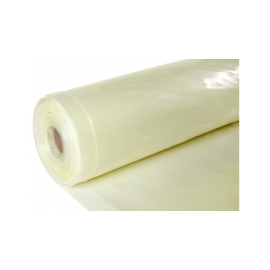 Многолетняя полиэтиленовая пленка ГОСТ первый сорт, цвет желтый, 200 мкм, 6 м х 6 м, в отрезке