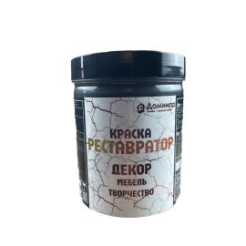 Краска для мебели меловая, цвет графитовый, 0.3 кг