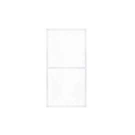 Москитная сетка на окно для самостоятельной сборки, 1.4 х 0.7 м, белая