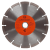 Диск алмазный отрезной Сегмент D 180х22.23х2.0х7 мм, СТД-11200180