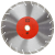 Диск алмазный отрезной Турбо-Сегмент, D 350х32/25.4 х10 мм, СТД-135
