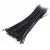 Стяжки нейлоновые черные, 3.6х300 мм, (100 шт), СTУ-241