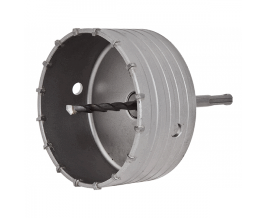 Коронка SDS-Plus по бетону буровая в сборе для перфоратора, D 110 мм, СТК-035