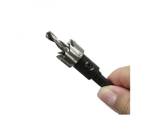 Стальная коронка по металлу цилиндрическая HSS, D 21 мм, СТК-063 Стальная коронка по металлу цилиндрическая HSS, D 21 мм, СТК-063