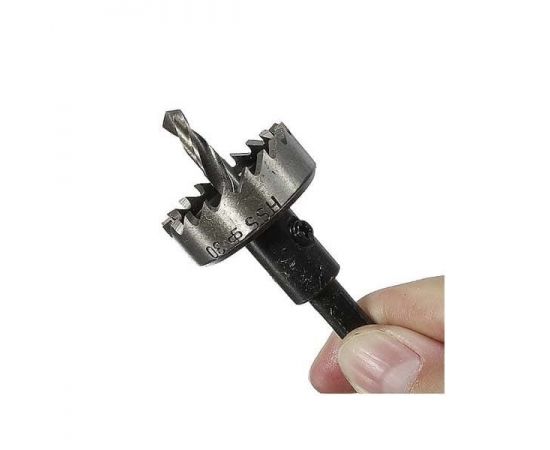 Стальная коронка по металлу цилиндрическая HSS, D 30 мм, СТК-063