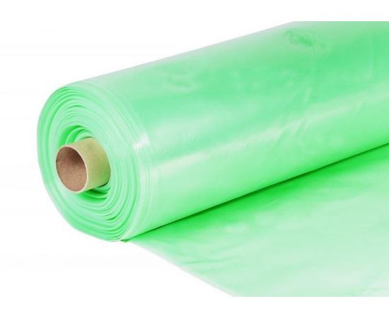 Многолетняя полиэтиленовая пленка рукав 200 мкм, 6x50 м - (рукав 3 м., в развороте - 6 м), высота 1.5 м, сложена в два раза