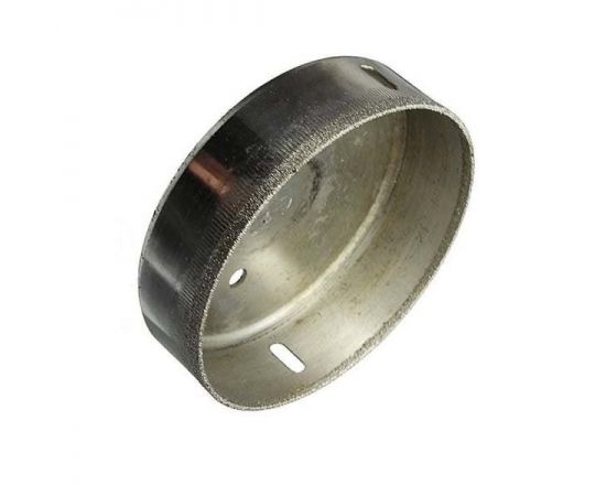 Алмазная коронка по керамике и стеклу, D 110 мм, СТК-041, в упаковке 1 шт.