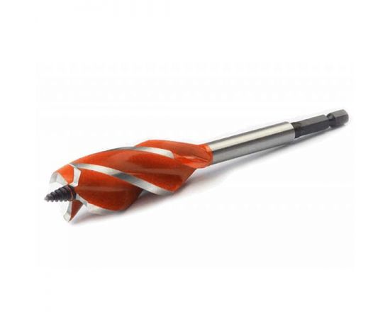 Сверло по дереву четыре резца, D 25х165 мм, СТС-047