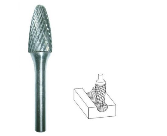 Strong Борфреза шарошка по металлу Fх08 мм