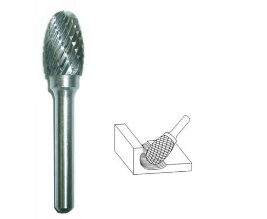 БорФреза (шарошка) Eх14 мм, СТМ-517