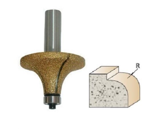 Фреза алмазная калёвочная по камню Strong, 12x48Dх18H мм, СТФ-99041202