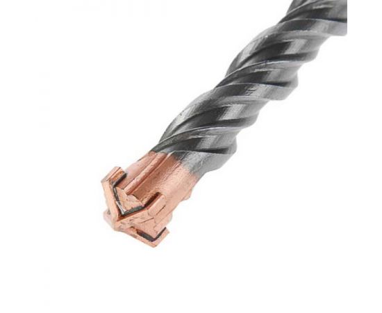 Бур SDS-Plus по бетону для перфоратора (квадро), D 6.5x160 мм, СТС-040