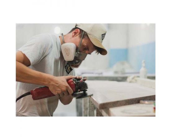 Черепашка АГШК - алмазный гибкий диск для сухой шлифовки D 100 мм, P 80, СТБ-311